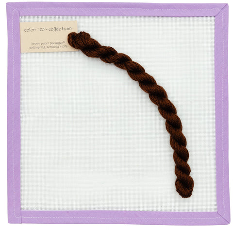 Brown & Tan Silk & Ivory