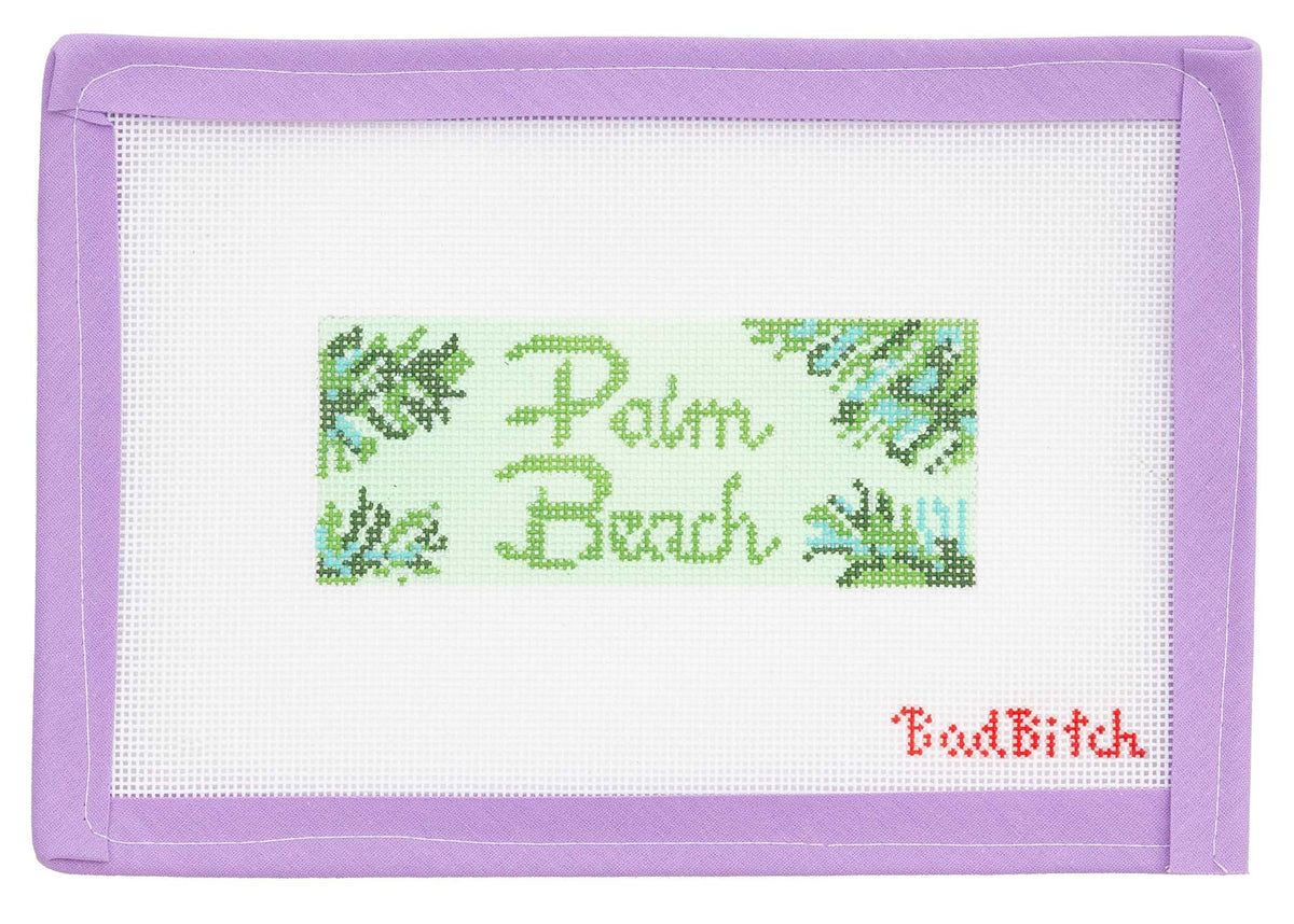 Palm Beach Needlepoint Canvas from Lycette Designs. Needlepoint canvases, fibers, and finishing.