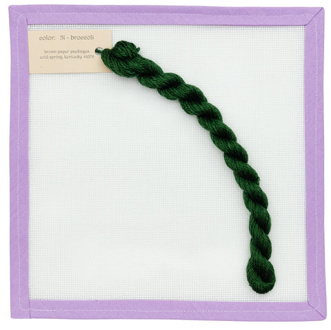 Green Silk & Ivory