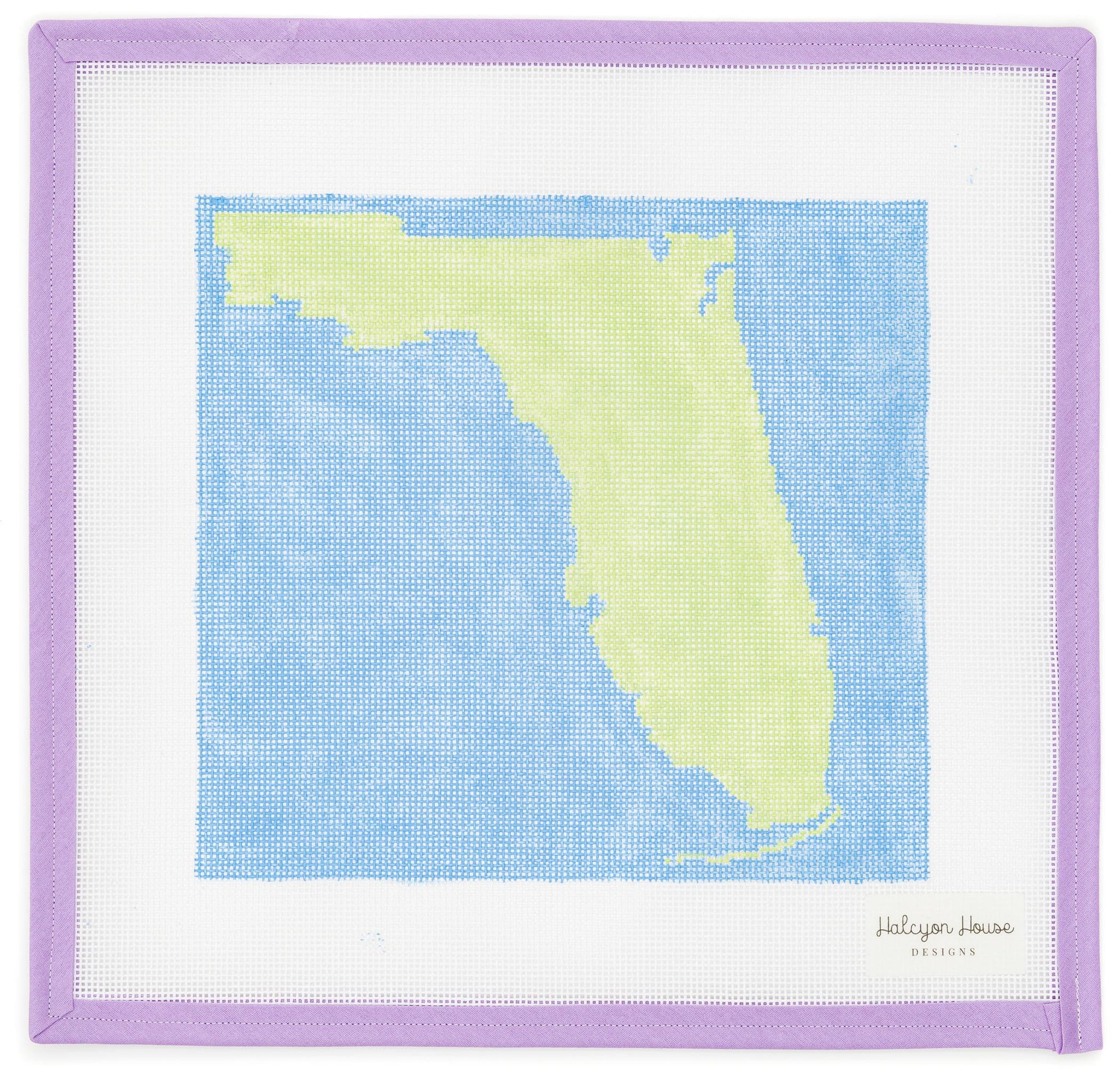 Florida Needlepoint Canvas from Lycette Designs. Needlepoint canvases