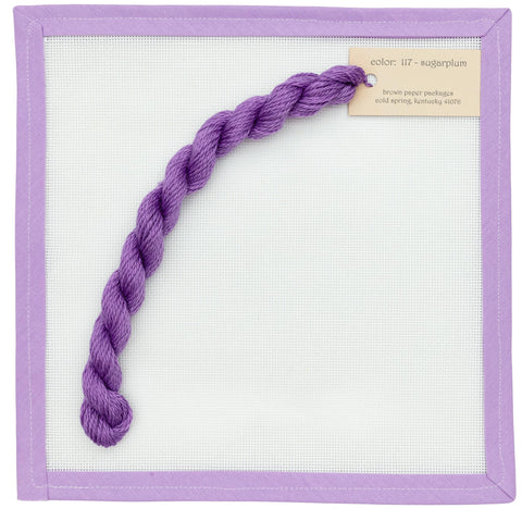 Purple Silk & Ivory