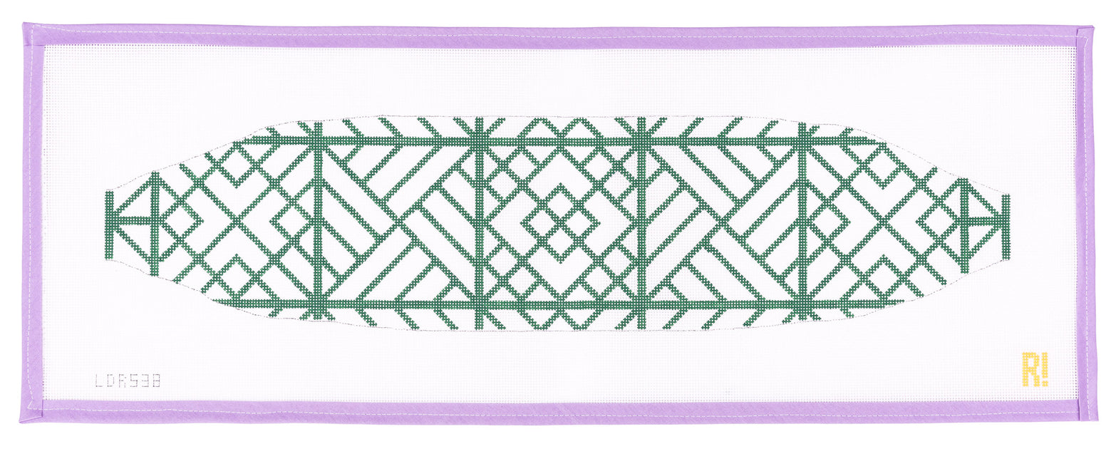 Chippendale Cummerbund Needlepoint Canvas from Lycette Designs