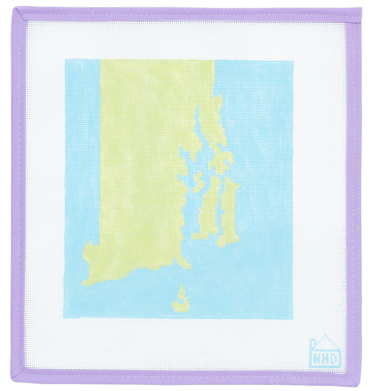 Rhode Island Needlepoint Canvas from Lycette Designs. Needlepoint